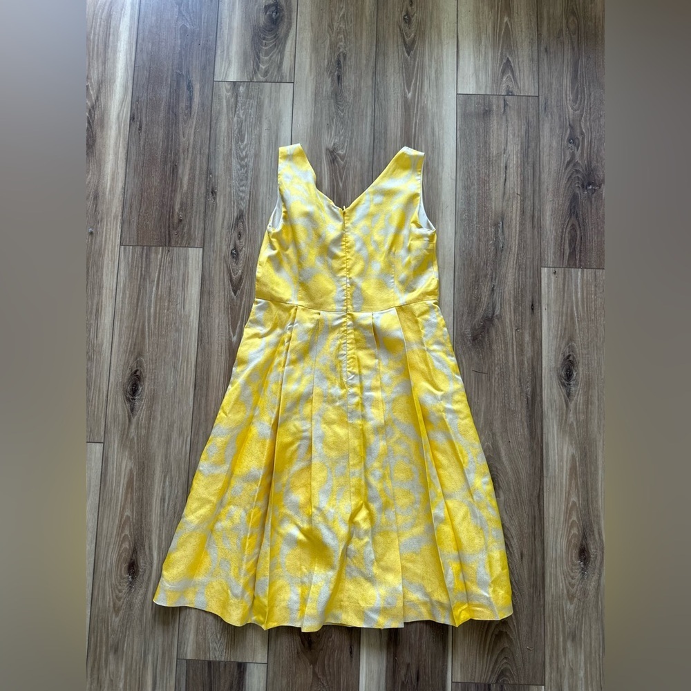 Tory Burch womens edyn silk blend midi dress size 10 - Picture 6 of 7
